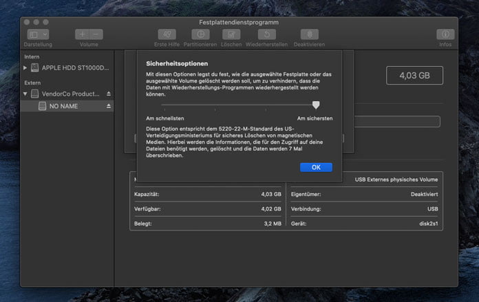 macOS erneut installieren