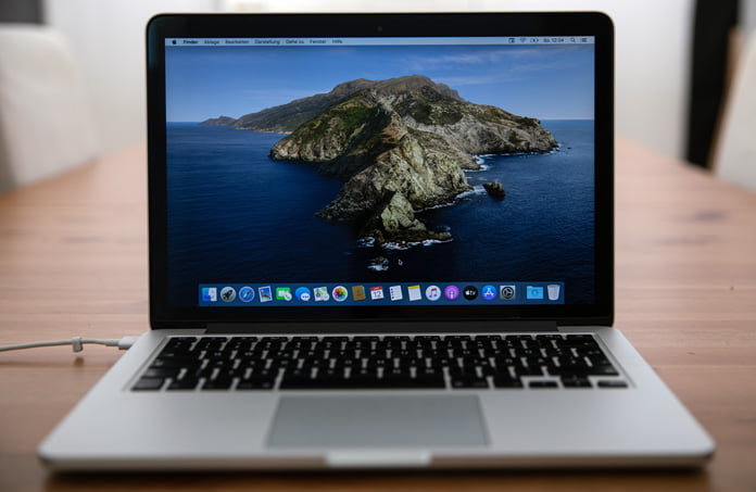 macOS Catalina neu installiert
