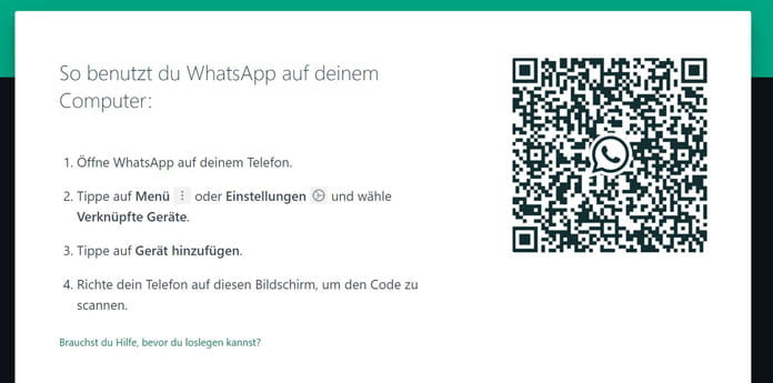 WhatsApp Web: So einfach funktioniert der Messenger in 5 Schritten 10 QR Code anmelden im Browser