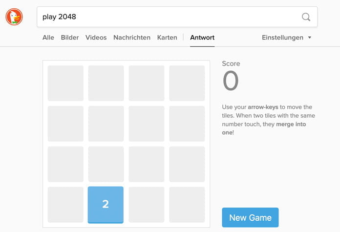 DuckDuckGo - Die 5 besten Tricks für das anonyme Google 15 Spielen