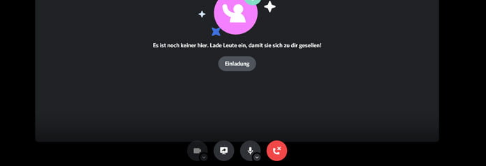 Bildschirmübertragung in Discord starten