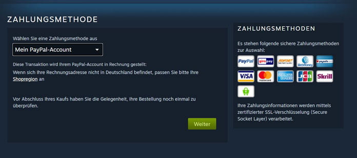 Steam-Guthaben aufladen: So überweist du in 3 Schritten Geld an Steam 10 Steam-Guthaben aufladen Zahlungsmethoden