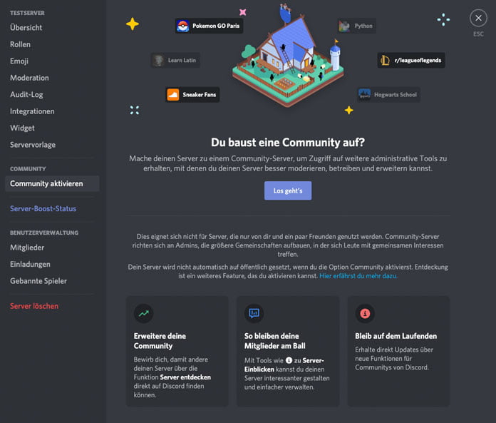 Der große Discord Guide: Server aufsetzen, Top 10 Bots und mehr 24 Community Server erstellen