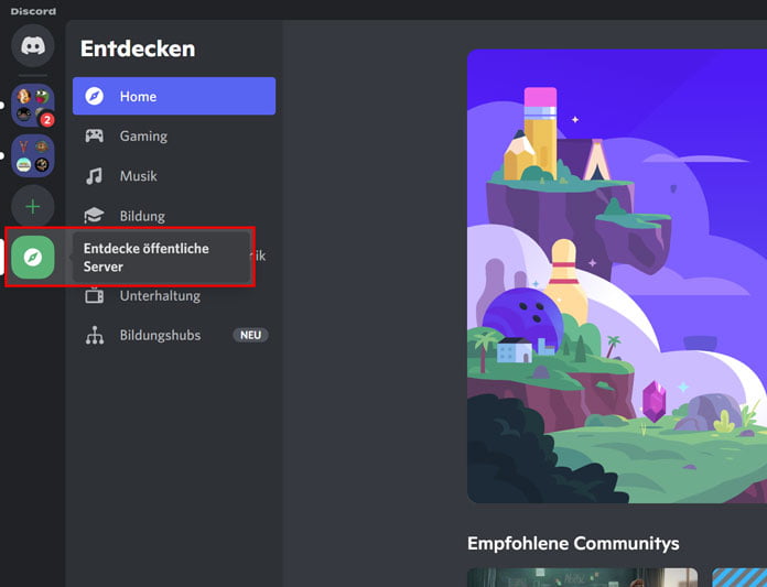 Der große Discord Guide: Server aufsetzen, Top 10 Bots und mehr 29 Discord Discovery