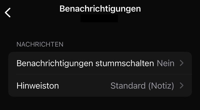 WhatsApp-Tricks Hinweiston bearbeiten