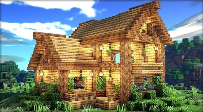 Minecraft Haus Ideen: Von der ersten Holzhütte bis zur Quarz-Villa 17 Minecraft Haus Ideen