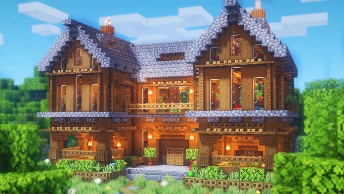 Minecraft Haus Ideen: Von der ersten Holzhütte bis zur Quarz-Villa 23 Minecraft Haus Ideen