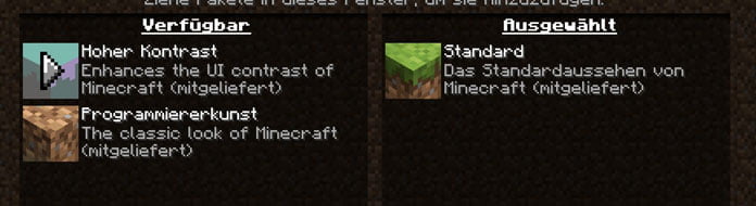 Minecraft Texture Pack installieren: Extrem schicker neuer Look in 4 Schritten 11 Minecraft Texture Pack installieren