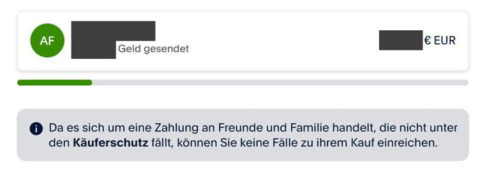 Paypal Geld zurück