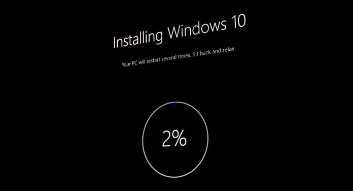 Windows 10 Media Creation Tool - Windows 10 installiert sich auf Rechner